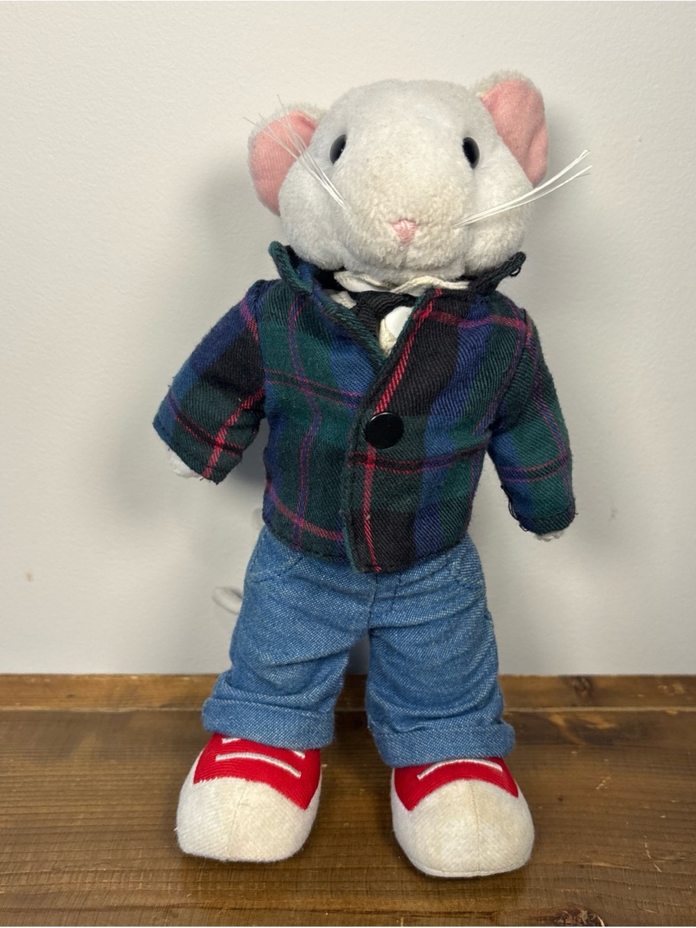 Vintage 1999 Stuart Little Plush Learning Curve Columbia Pictures Movie Mouse